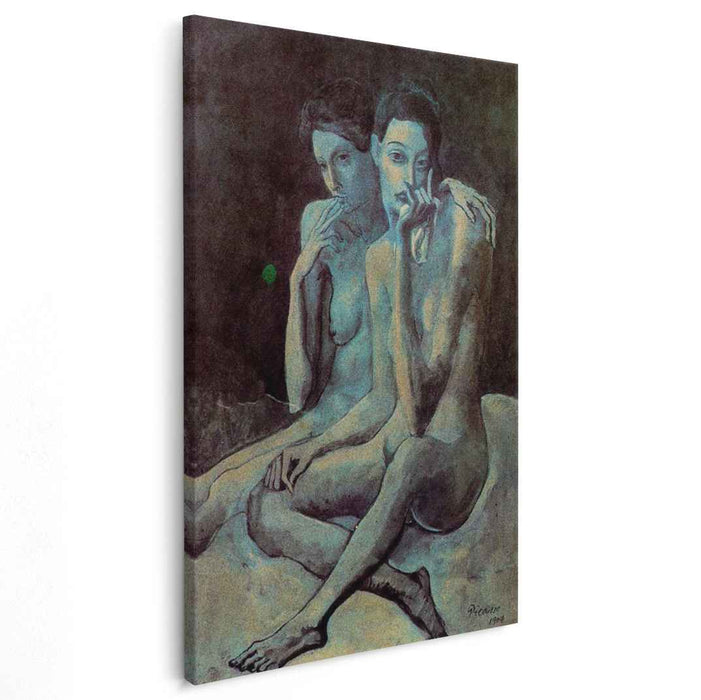 Two friends (1904) by Pablo Picasso