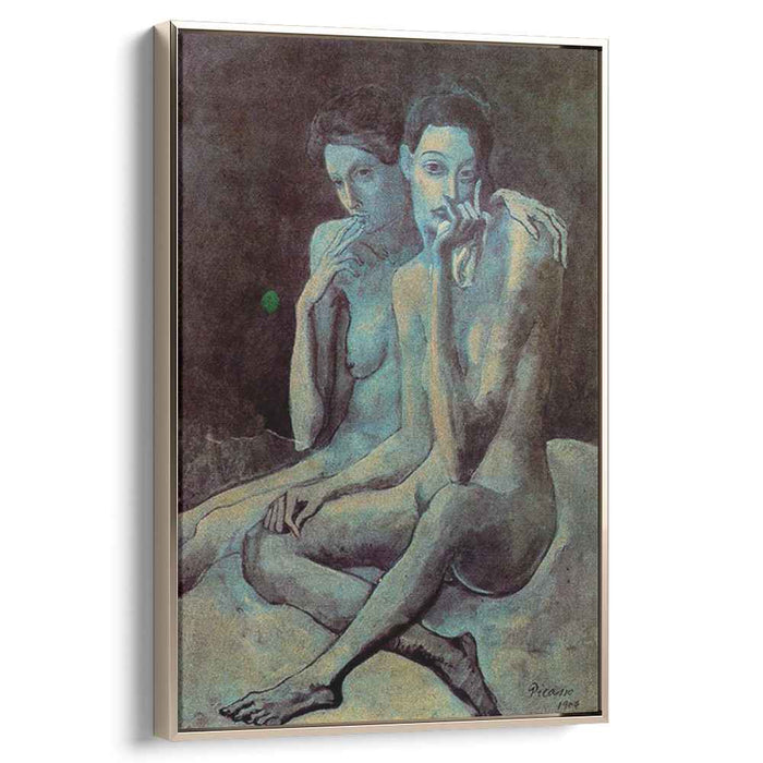 Two friends (1904) by Pablo Picasso