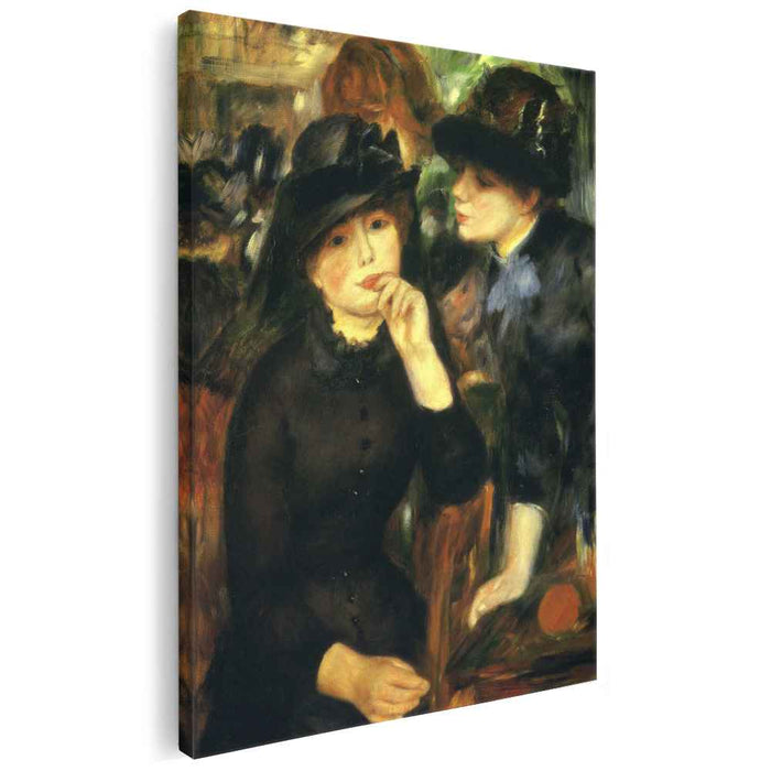 Two Girls in Black (1881) by Pierre-Auguste Renoir