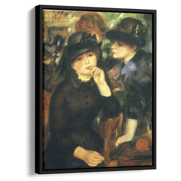 Two Girls in Black (1881) by Pierre-Auguste Renoir