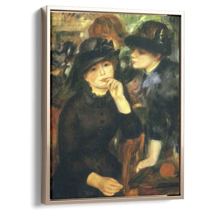 Two Girls in Black (1881) by Pierre-Auguste Renoir