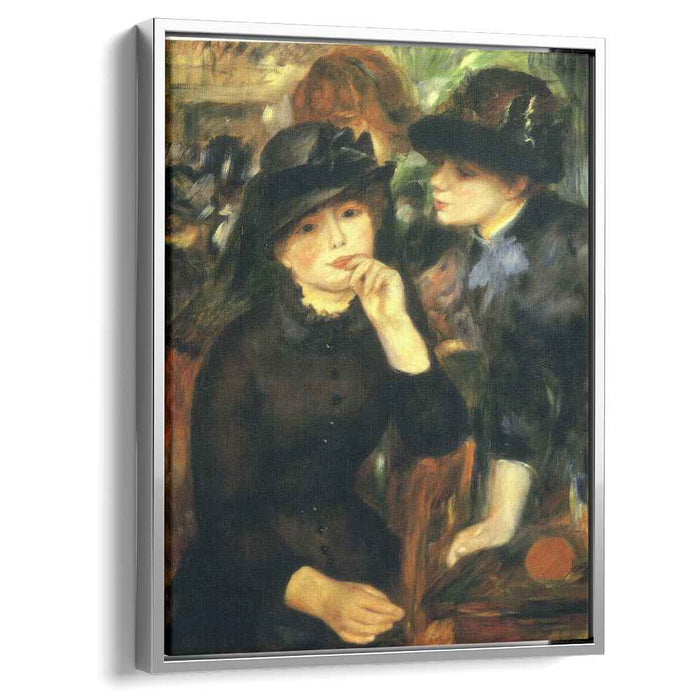 Two Girls in Black (1881) by Pierre-Auguste Renoir