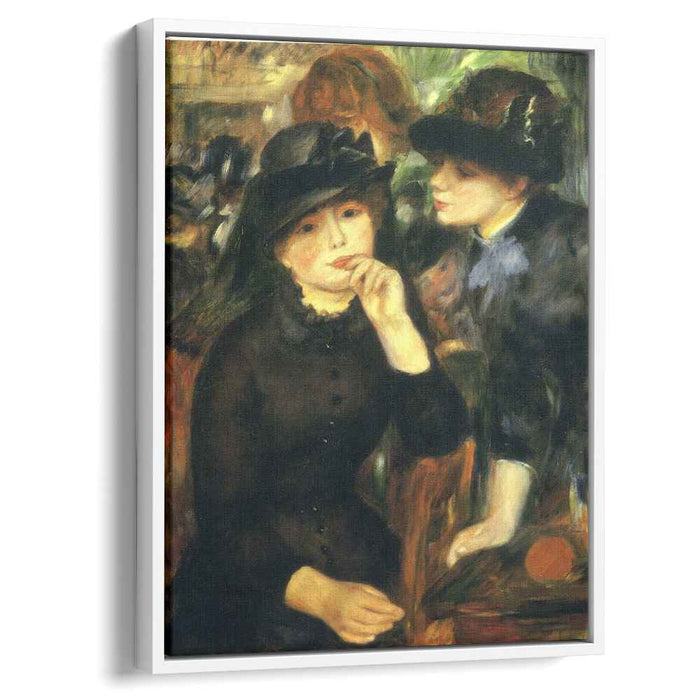 Two Girls in Black (1881) by Pierre-Auguste Renoir