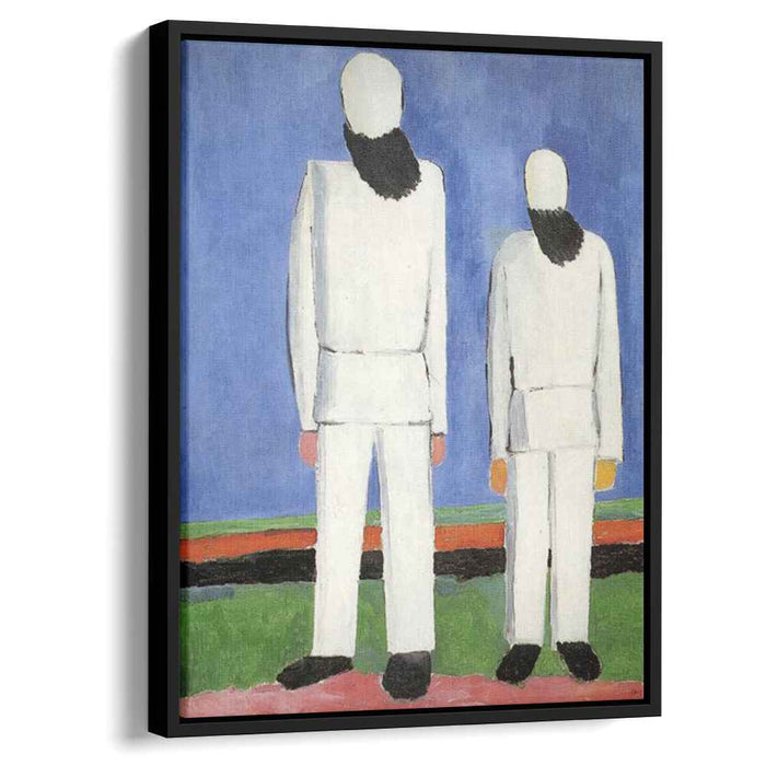 Two Male Figures (1932) by Kazimir Malevich