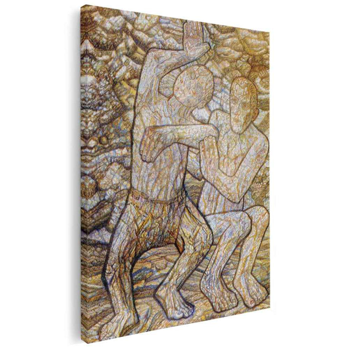 Two Men (1938) by Pavel Filonov