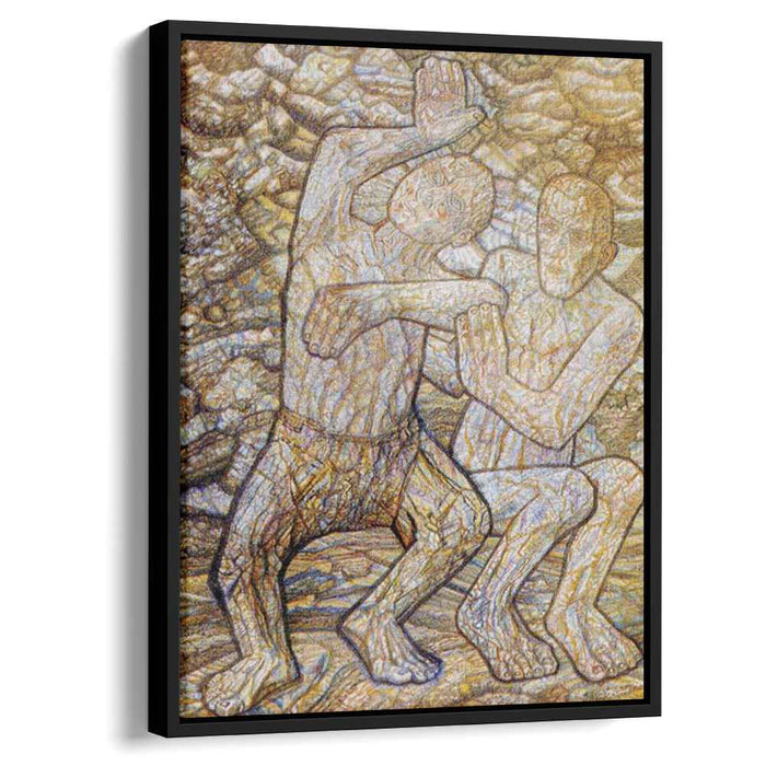 Two Men (1938) by Pavel Filonov