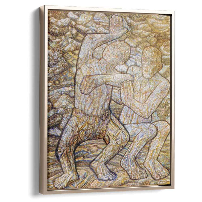 Two Men (1938) by Pavel Filonov