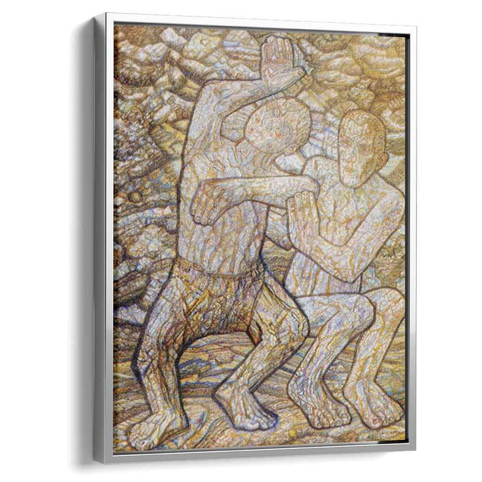 Two Men (1938) by Pavel Filonov