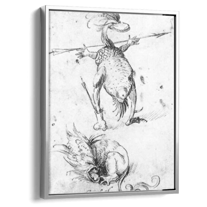 Two Monsters by Hieronymus Bosch