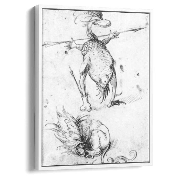 Two Monsters by Hieronymus Bosch