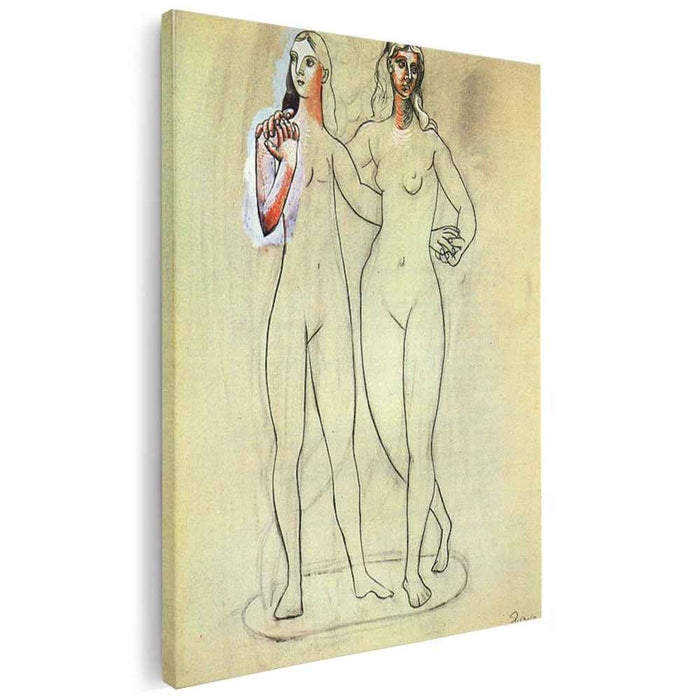 Two nude women (1920) by Pablo Picasso