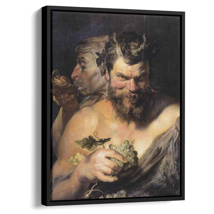 Two Satyrs (1619) by Peter Paul Rubens