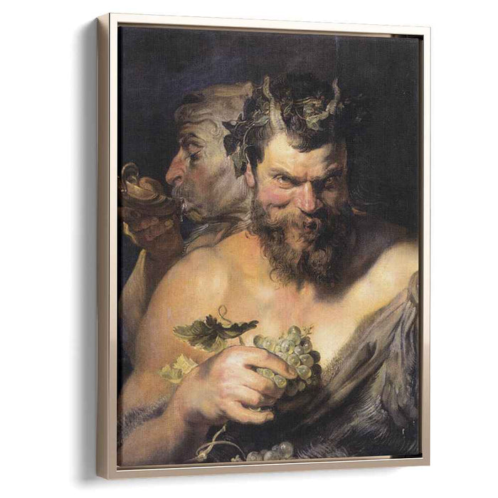 Two Satyrs (1619) by Peter Paul Rubens