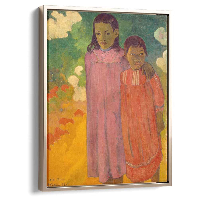 Two sisters (1892) by Paul Gauguin