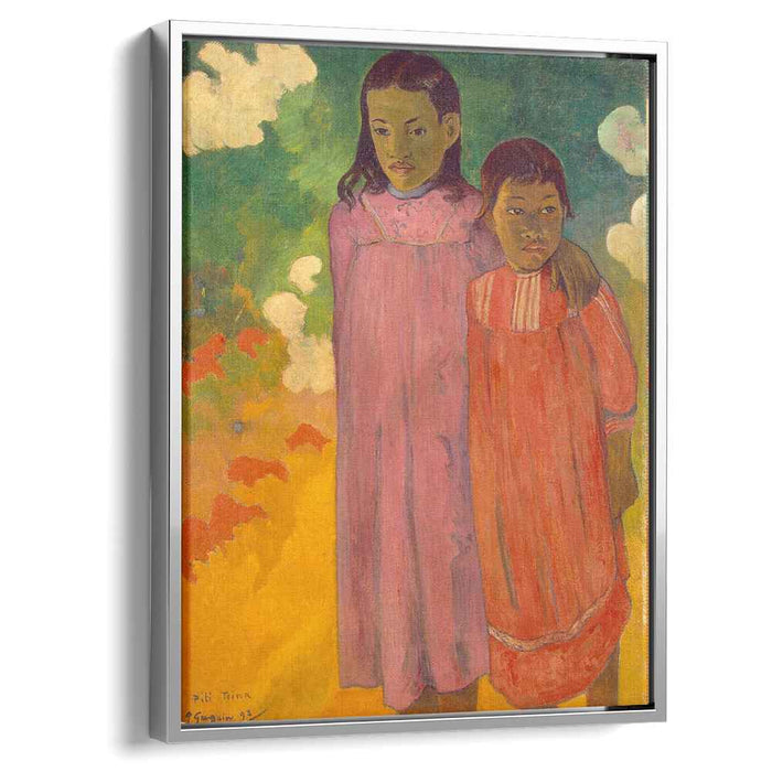 Two sisters (1892) by Paul Gauguin