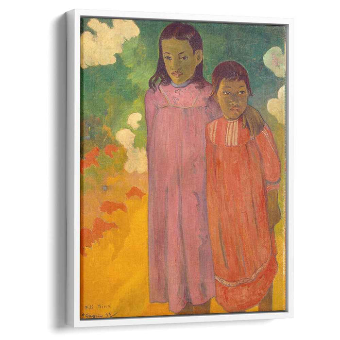 Two sisters (1892) by Paul Gauguin