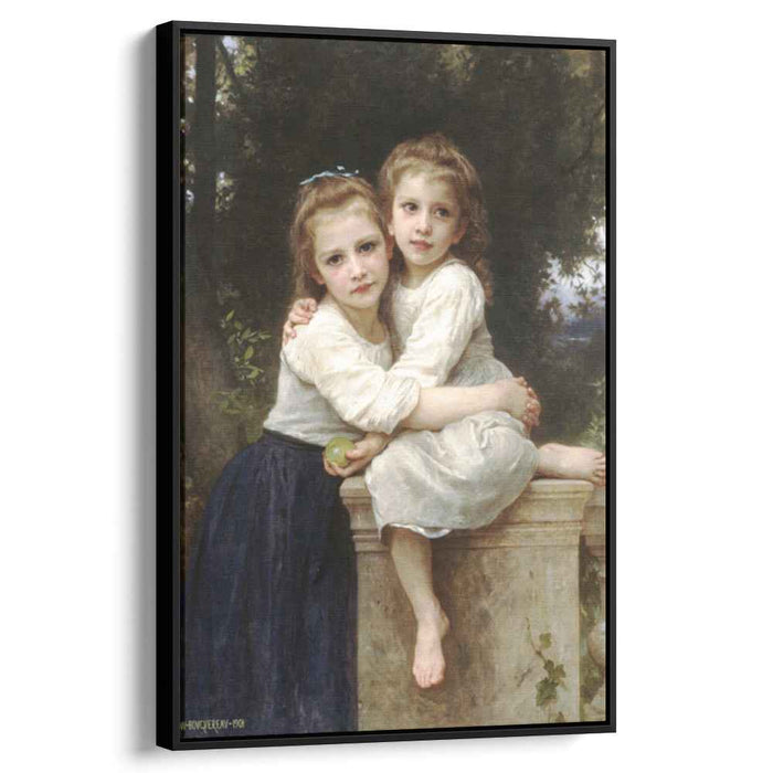 Two Sisters (1901) by William-Adolphe Bouguereau