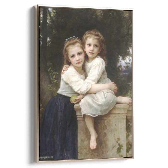 Two Sisters (1901) by William-Adolphe Bouguereau