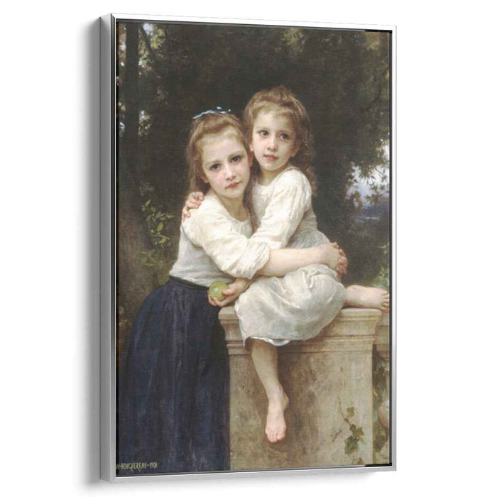 Two Sisters (1901) by William-Adolphe Bouguereau