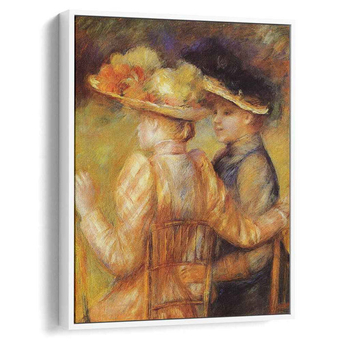 Two Women in a Garden (1895) by Pierre-Auguste Renoir