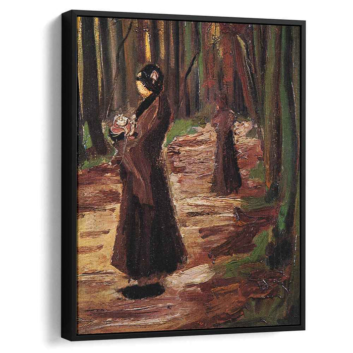 Two Women in the Woods (1882) by Vincent van Gogh