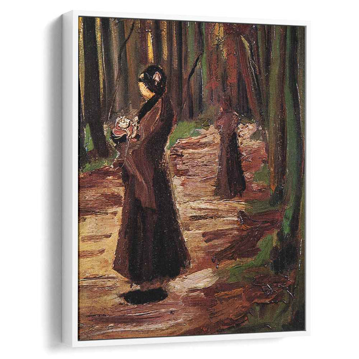 Two Women in the Woods (1882) by Vincent van Gogh