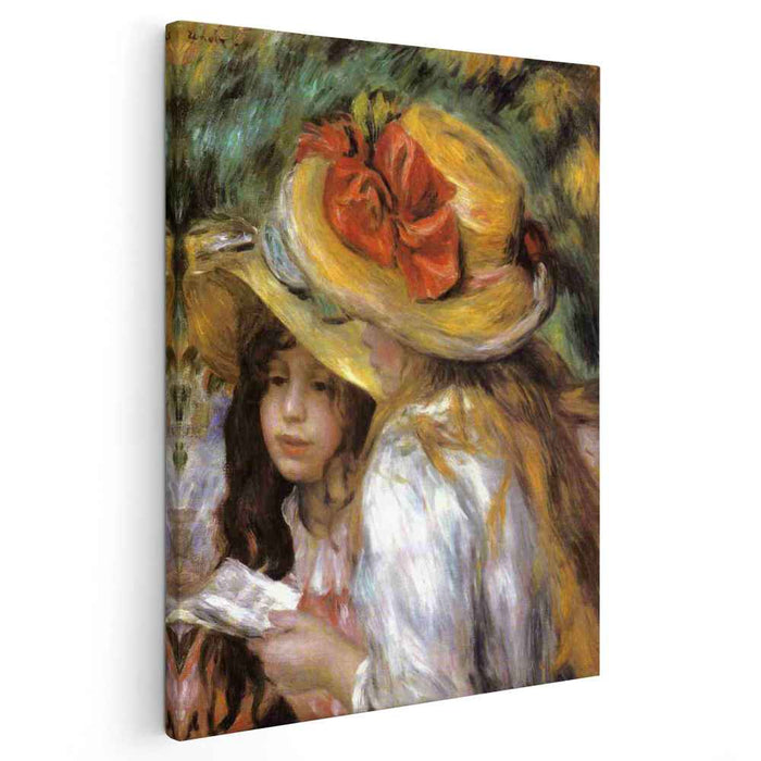 Two Young Girls Reading (1891) by Pierre-Auguste Renoir