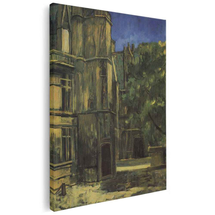 Type the Cluny Museum in Paris (1908) by Kuzma Petrov-Vodkin