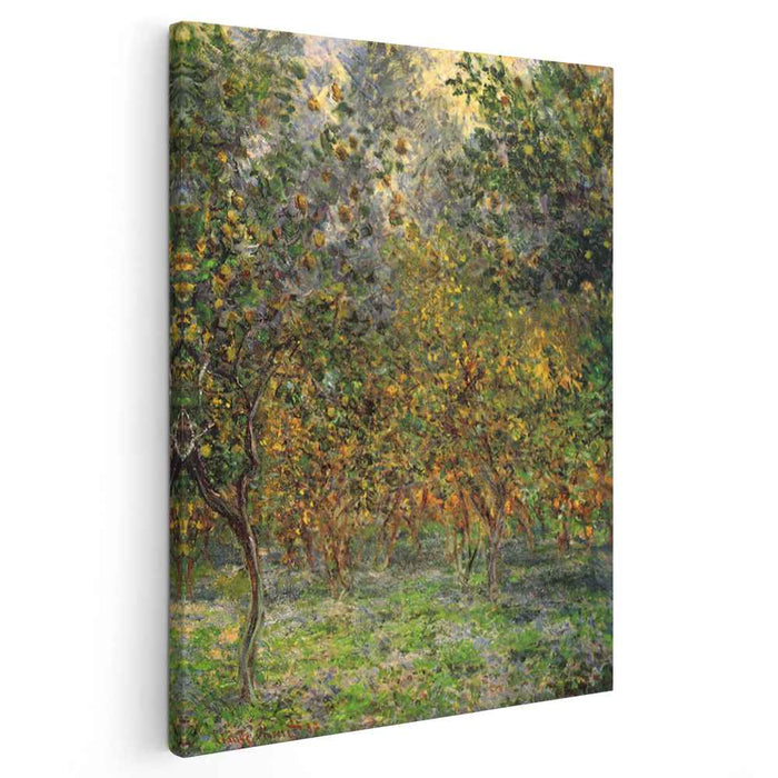 Under the Lemon Trees (1884) by Claude Monet