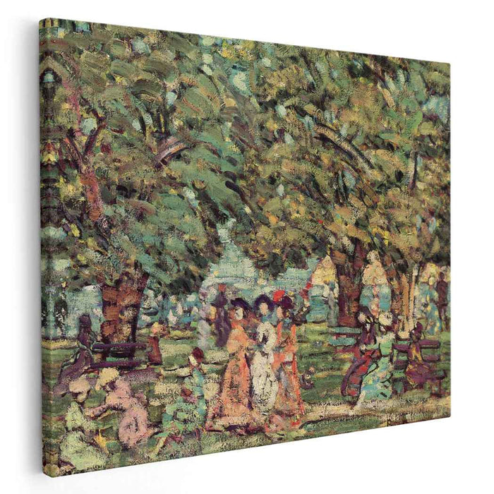 Under the Trees (1910) by Maurice Prendergast