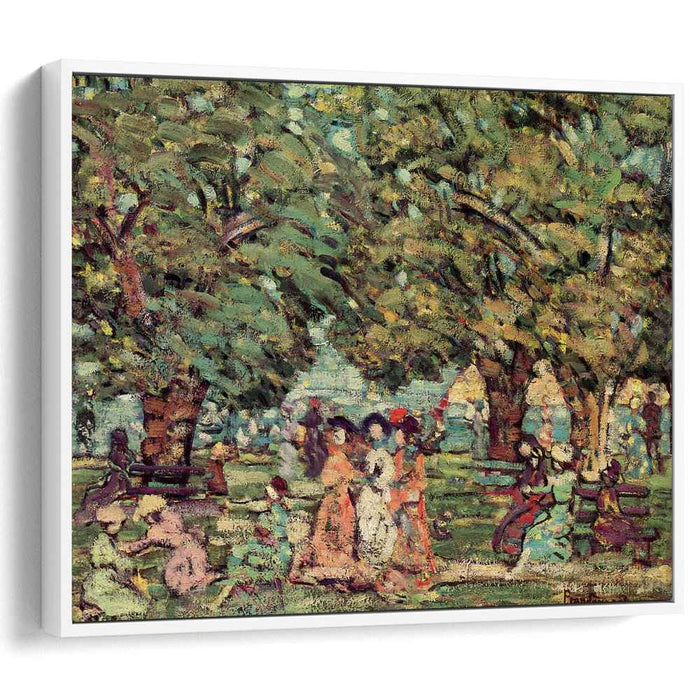 Under the Trees (1910) by Maurice Prendergast