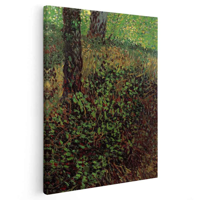 Undergrowth (1887) by Vincent van Gogh