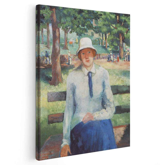 Unemployed Girl by Kazimir Malevich