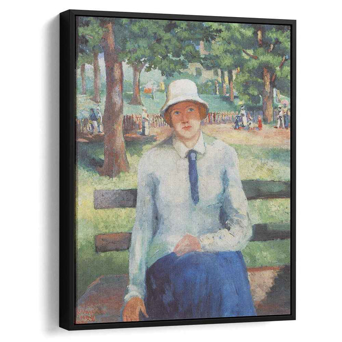 Unemployed Girl by Kazimir Malevich