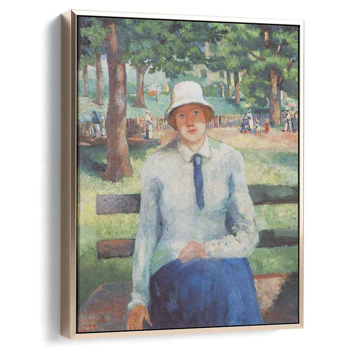 Unemployed Girl by Kazimir Malevich