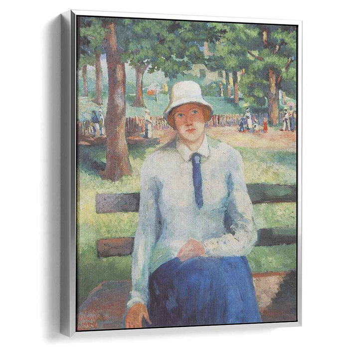 Unemployed Girl by Kazimir Malevich