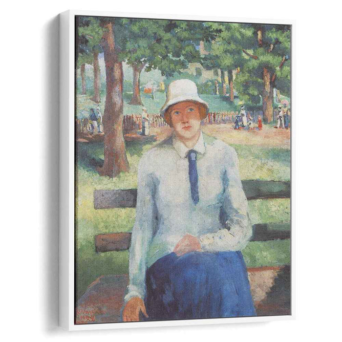 Unemployed Girl by Kazimir Malevich