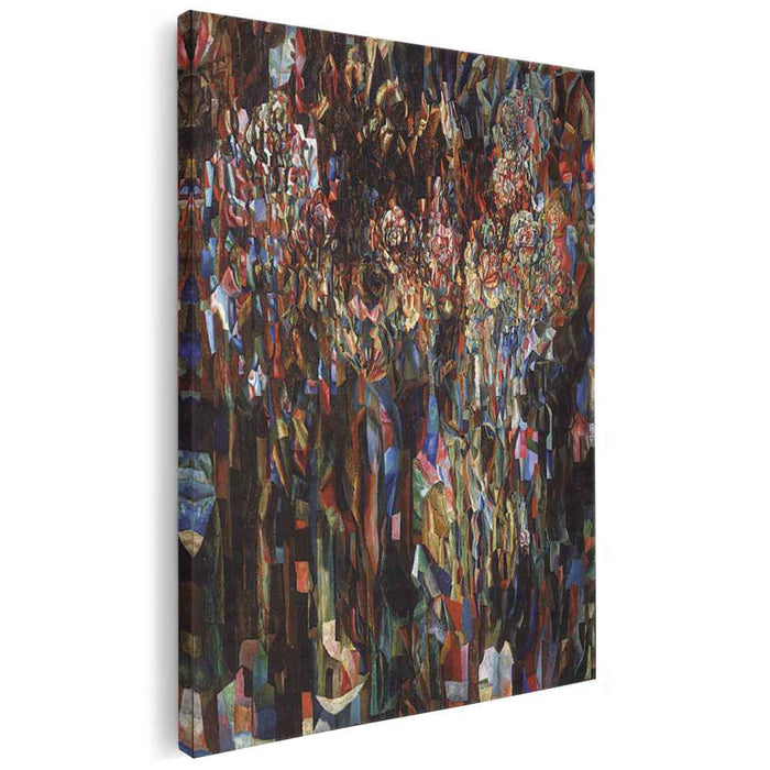 Flowers of the Universal Flowering (1916) by Pavel Filonov