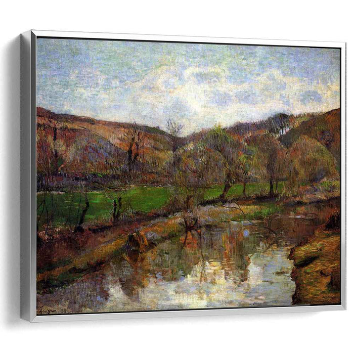 Upstream of Pont-Aven (1888) by Paul Gauguin