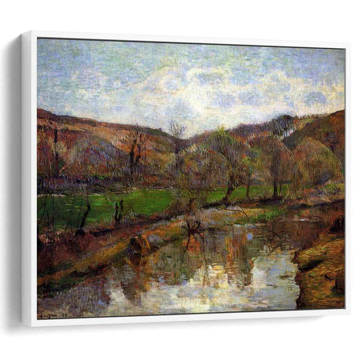 Upstream of Pont-Aven (1888) by Paul Gauguin