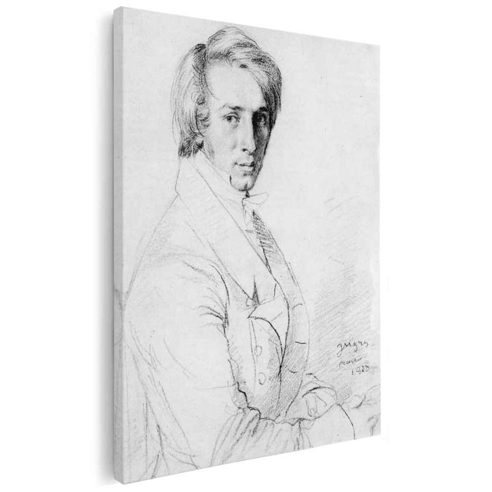 Ursin Jules Vatinelle by Jean Auguste Dominique Ingres