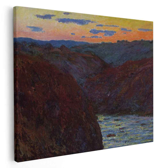 Valley of the Creuse, Sunset by Claude Monet