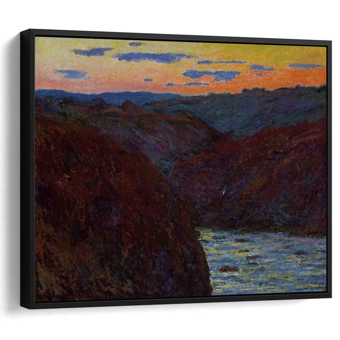 Valley of the Creuse, Sunset by Claude Monet