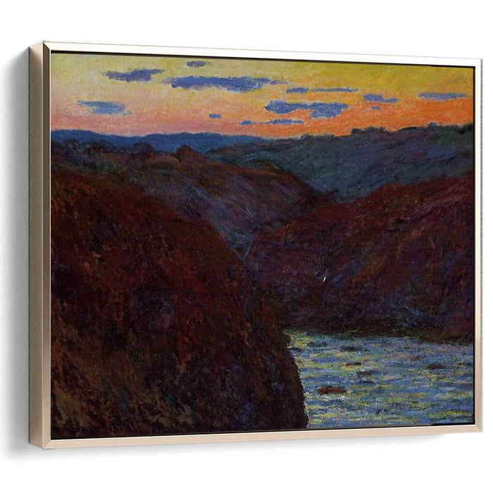 Valley of the Creuse, Sunset by Claude Monet