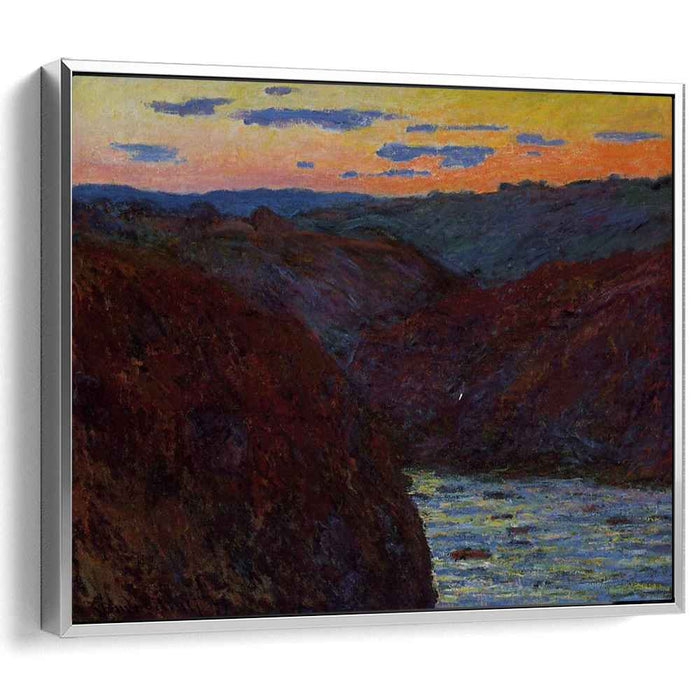 Valley of the Creuse, Sunset by Claude Monet