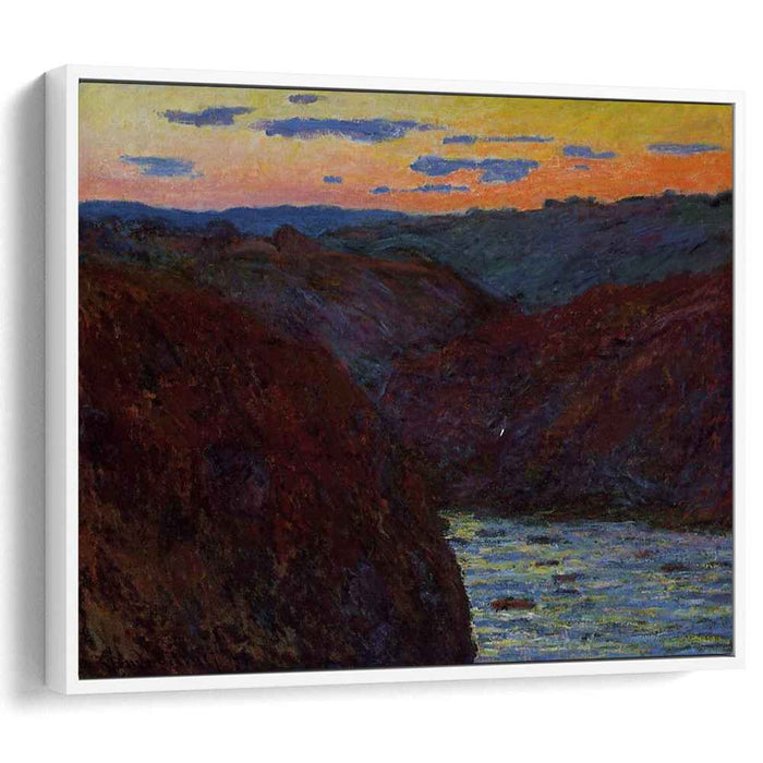 Valley of the Creuse, Sunset by Claude Monet