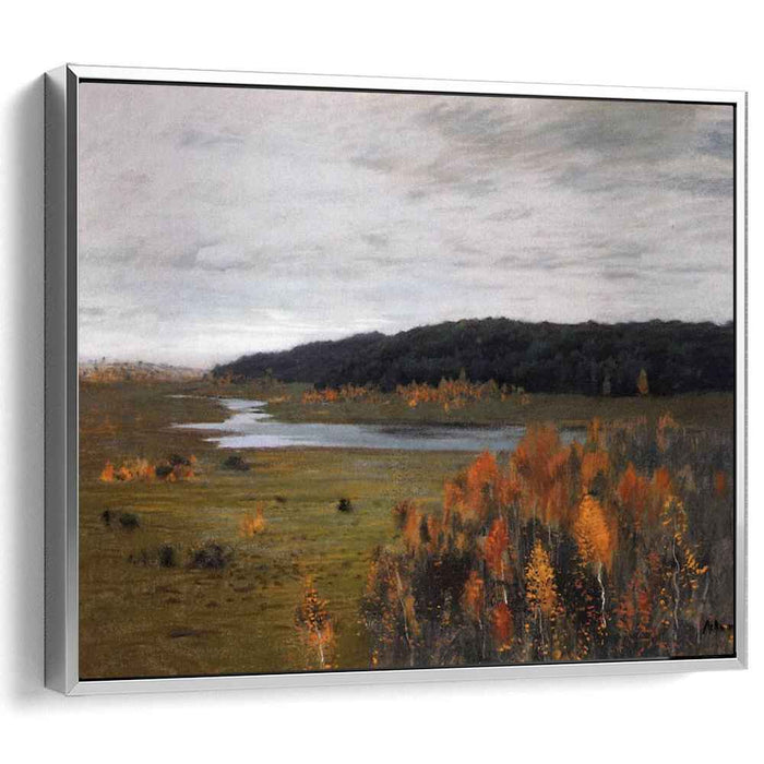 Valley of the River. Autumn. (1896) by Isaac Levitan