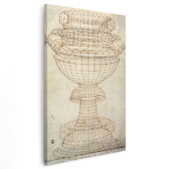 Vase in perspective by Paolo Uccello