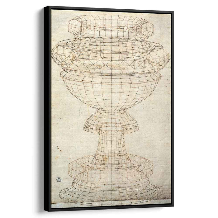 Vase in perspective by Paolo Uccello