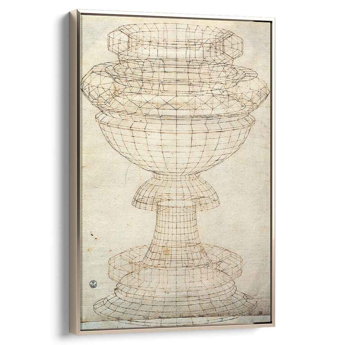 Vase in perspective by Paolo Uccello